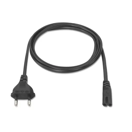 Nanocable 10.22.0402 cable de transmisión Negro 1,5 m CEE7/16 C7 acoplador