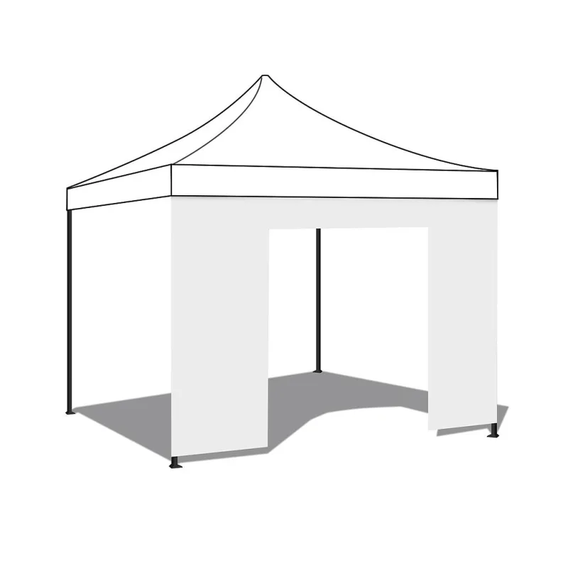 Toldo puerta para gazebo de jardin 300xH200 cm