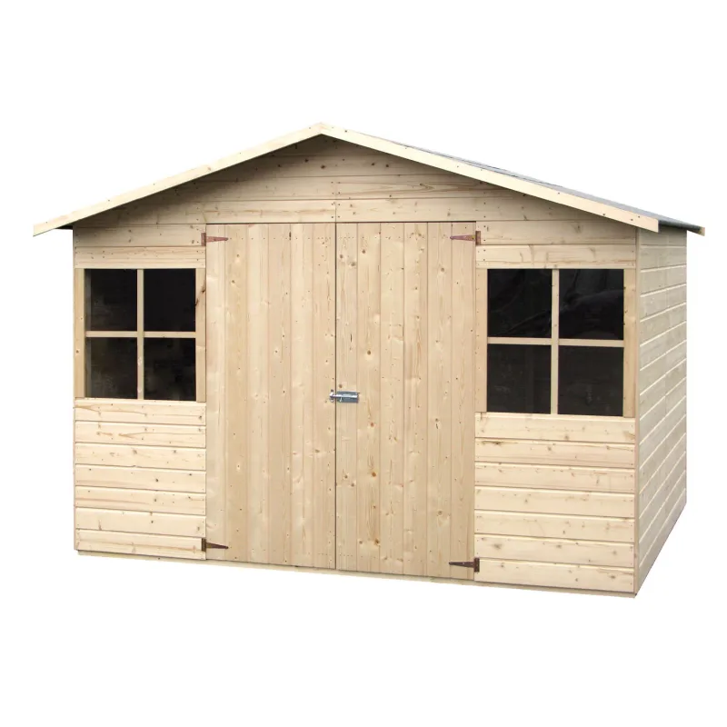 Val Ridanna - Caseta de jardín de madera de abeto 272X182 cm