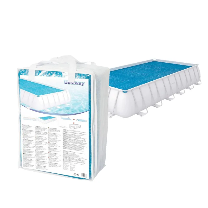 Cubierta de verano para piscina elevada 732x366 cm