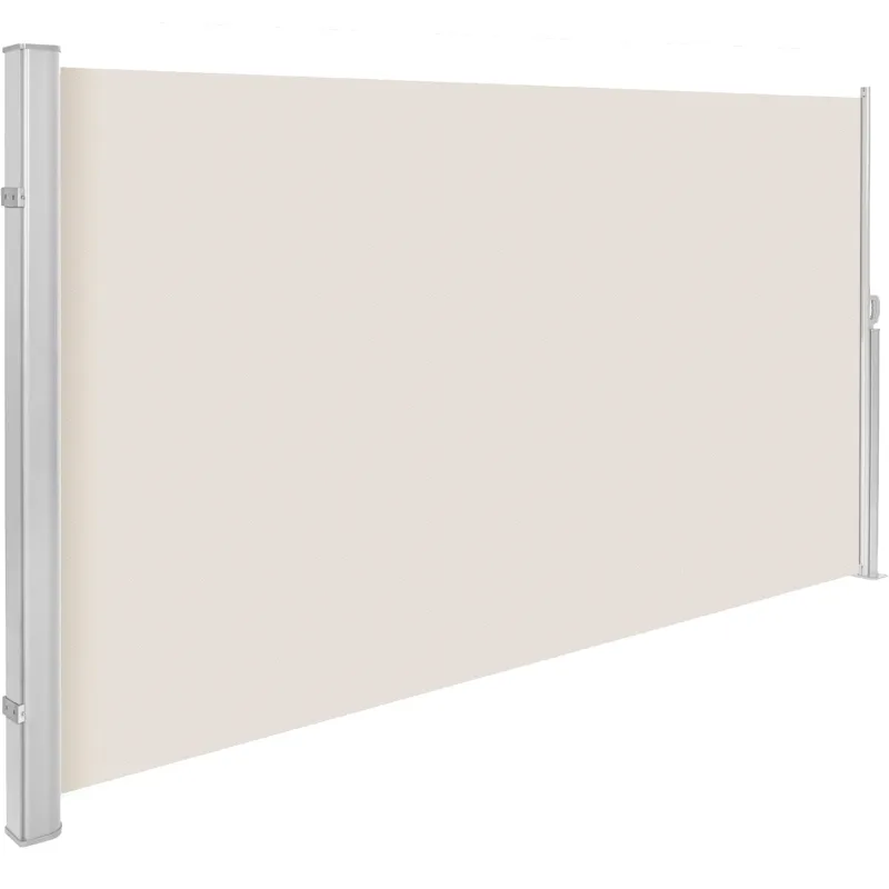 Hitee - Toldo deslizante lateral para terraza, balcón, patio H160 cm