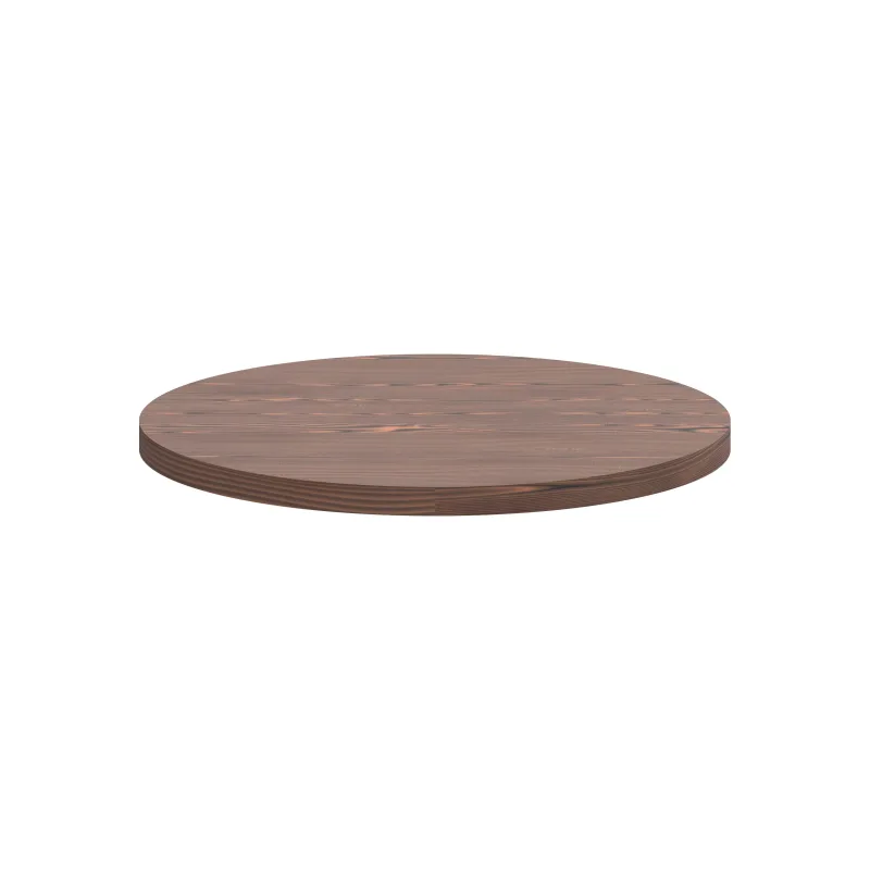 Artù - Mesa de comedor redonda Ø 120 cm en madera laminada