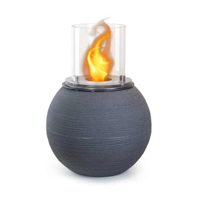 Botticelli - Chimenea de bioetanol de suelo ø 40xH54 cm