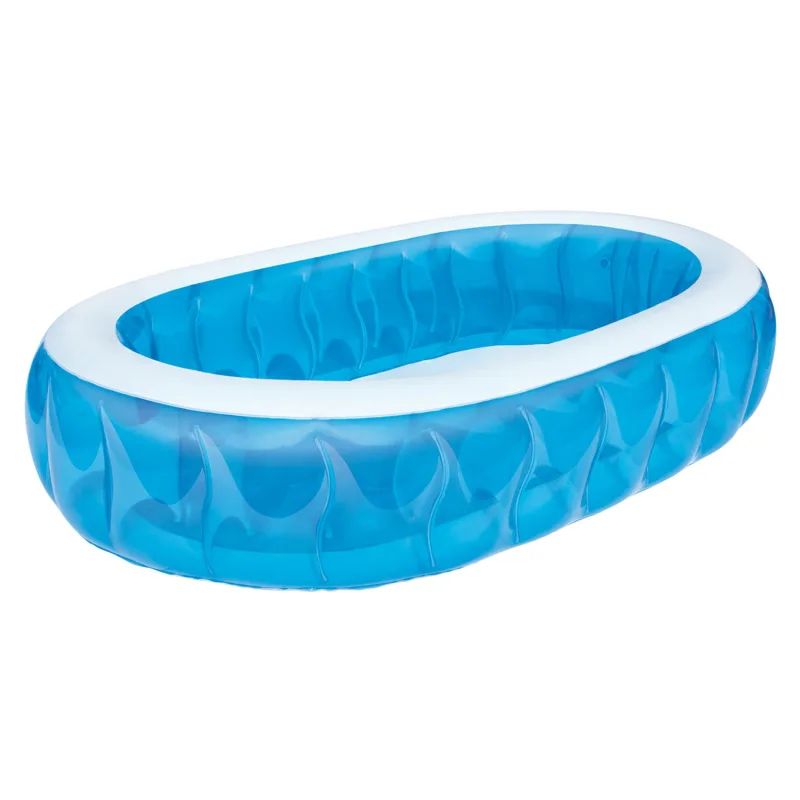 Bestway Piscina inflable ovalada para niños 229x152xH51 cm