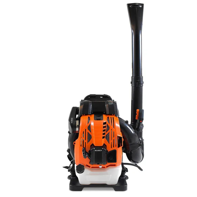 Niup 76 - Soplador con motor de 4 tiempos 76cc - Soporte de mochila con respaldo ergonómico