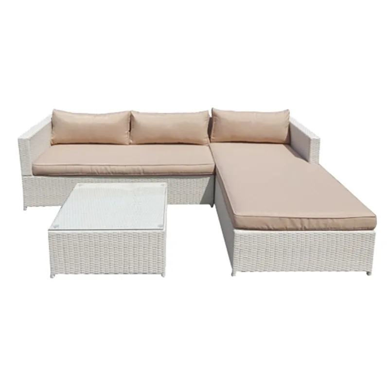 Morning Relax - Muebles de jardín - Sofá de esquina + mesa de café