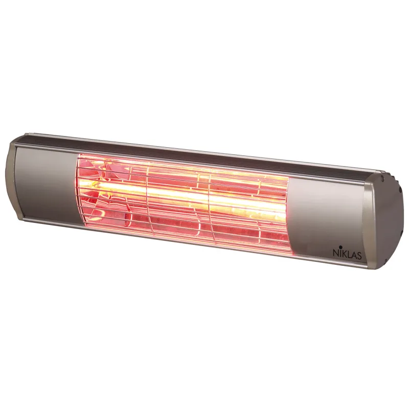Niklas Sole Mezzanotte - Calefactor por infrarrojos para terraza 1500 W
