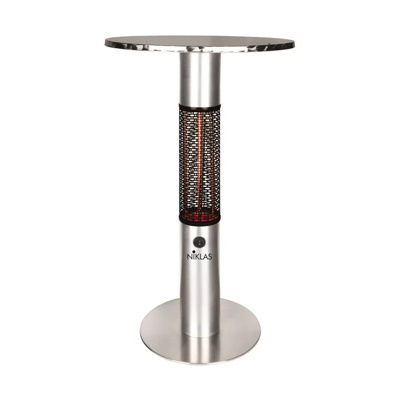 Niklas Sole Mezzanotte - Mesa con calefacción infrarroja 1500W