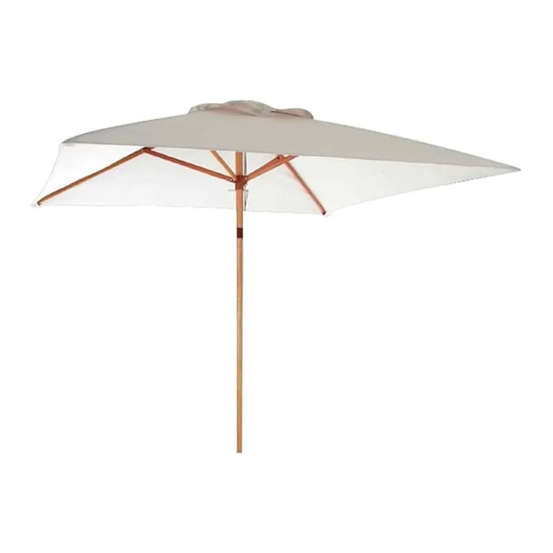 Parasol de jardín de madera 2x3m