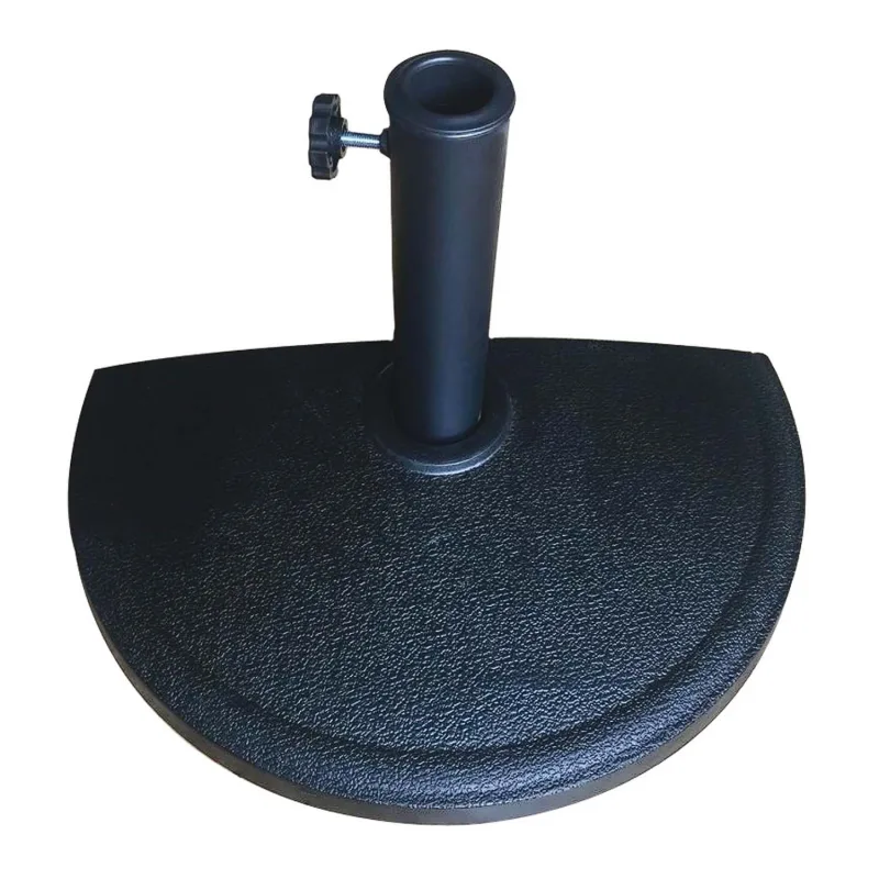 Base para parasol de pared 9 Kg, color antracita