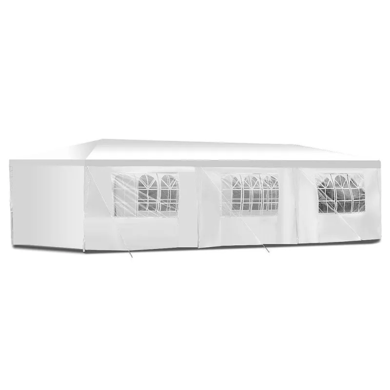 Cenador de jardín para fiestas y eventos 3x9 m