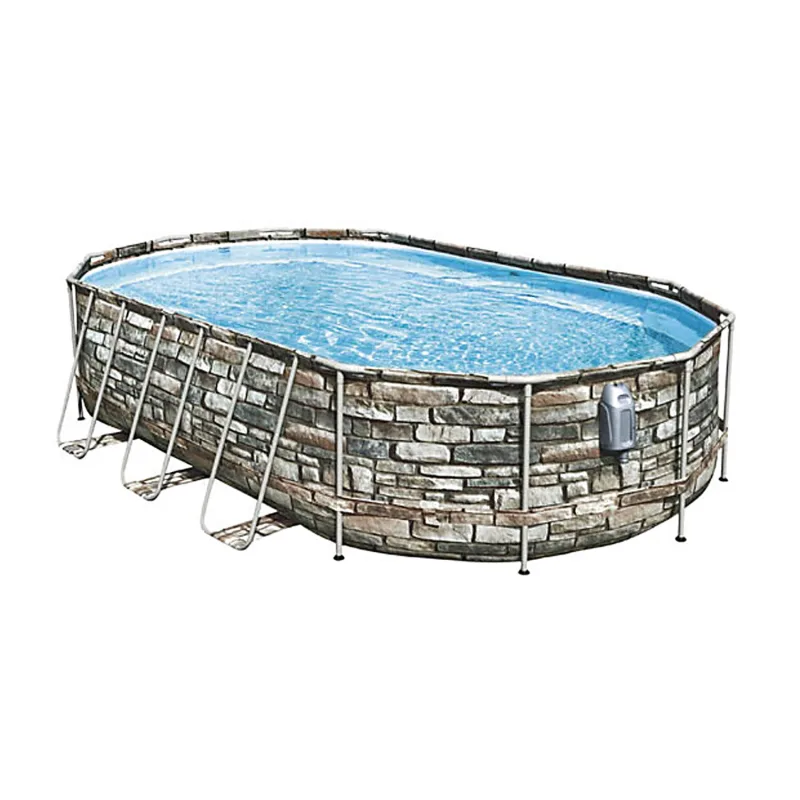 Bestway Piscina elevada ovalada 610x366xH122 cm