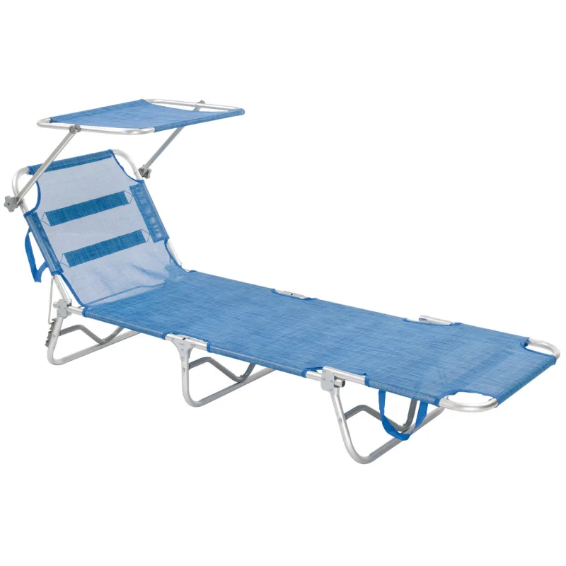 Sandwich Top - Tumbona plegable, con techo solar y respaldo reclinable
