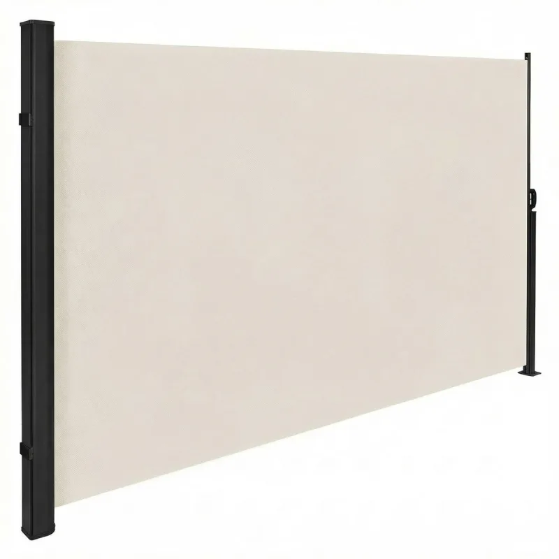 Hitee 180 - Toldo deslizante lateral para terraza, balcón, patio H180 cm