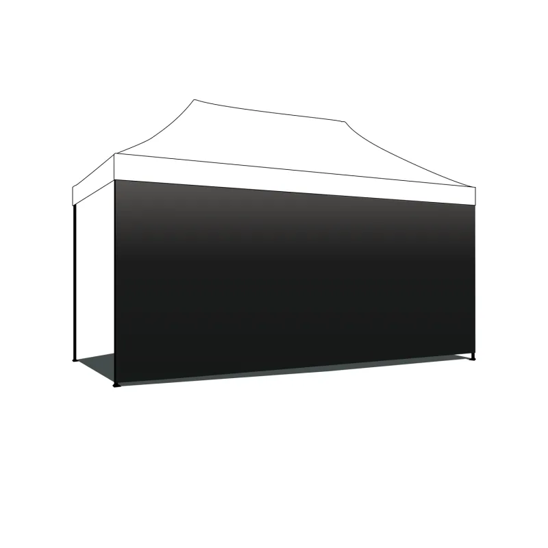 Toldo lateral para gazebo de jardin 450xH200 cm