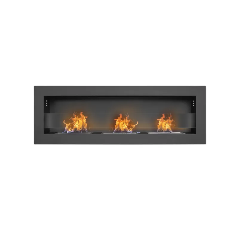 Traiano - Chimenea de bioetanol empotrable 120xH40 cm