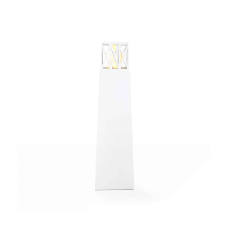 Vulcano - Chimenea de bioetanol para exterior 40x40x145 cm