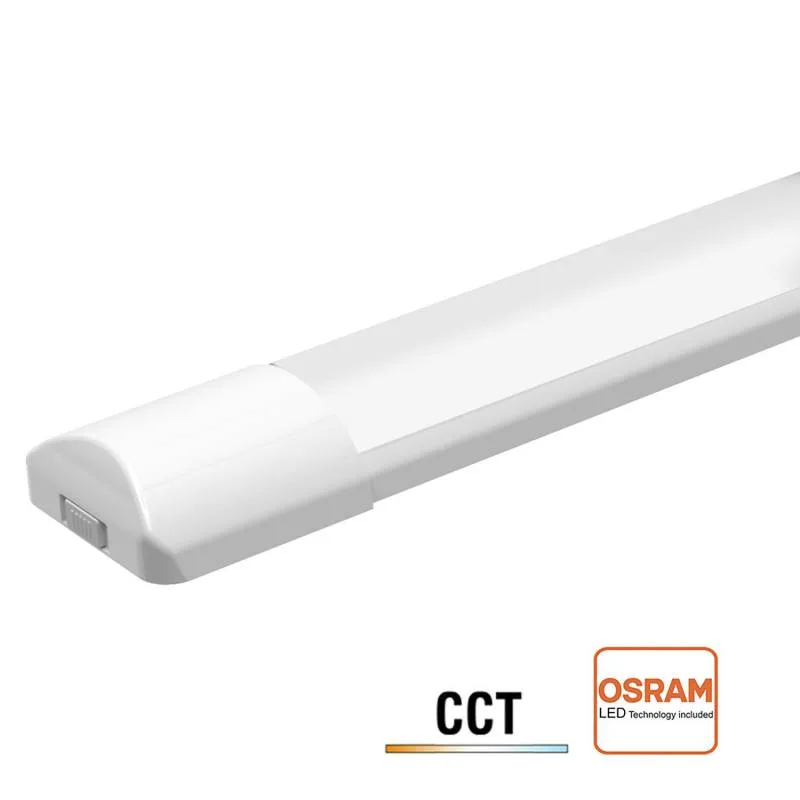 Luminaria led de superficie snoke pro 45w 150cm 3000-4000-6000k