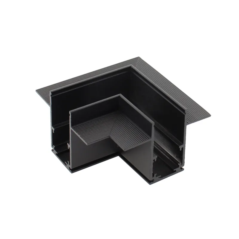 Magnetic track empotrado conector l