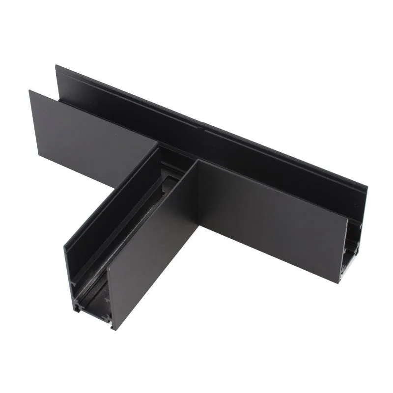 Magnetic track superficie conector t