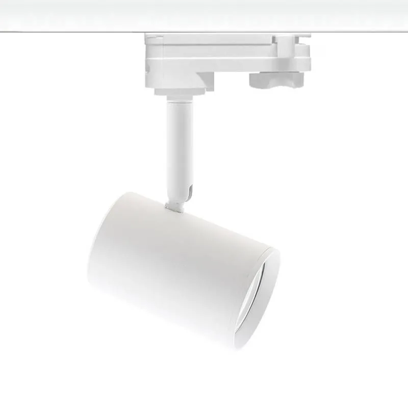 Foco carril led rail cook 7w blanco trifásico blanco frío