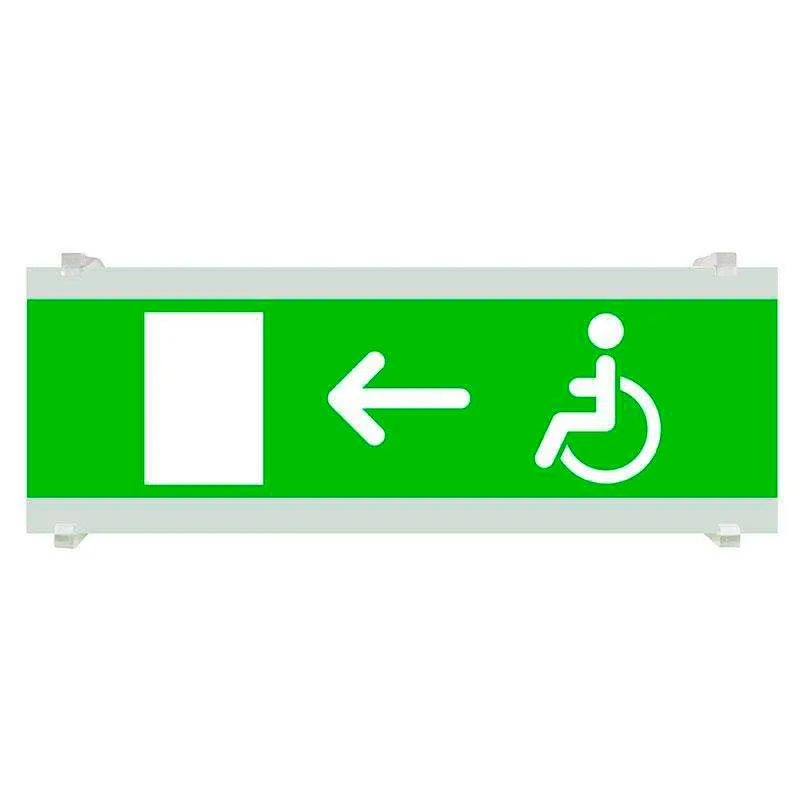 Señal evacuación sl11 para emerlux