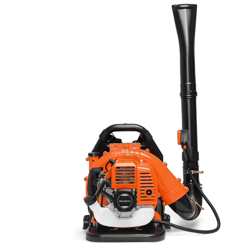 Niup 43 - Soplador con motor de 2 tiempos 43cc - Soporte de mochila y correas de hombro acolchadas