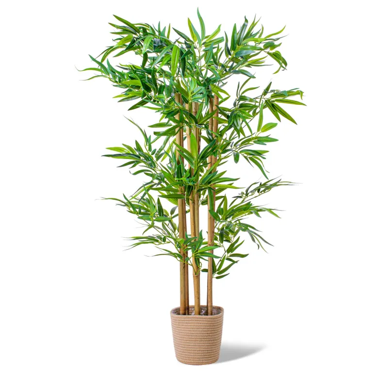 Bamboo - Planta artificial en maceta H120 cm
