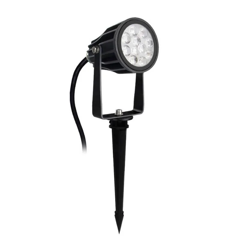 Foco jardín rgb+cct 6w zigbee 3.0 + 2.4g rf rgb + blanco dual