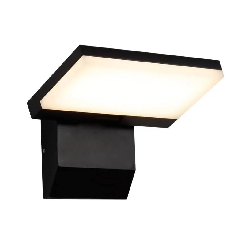 Aplique led de pared tor 17w - alta resistencia ip65 para exterior blanco neutro