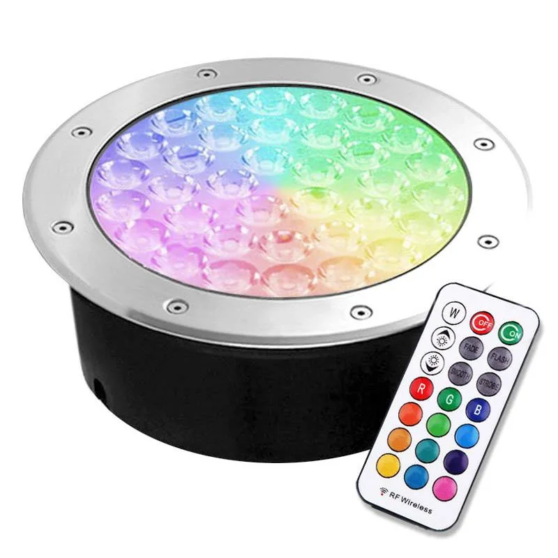 Foco empotrable fokua led 24w rgb rf rgb