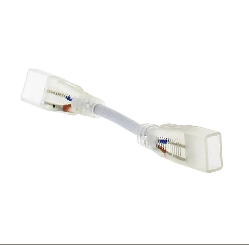 Conexión cable neon mini 2 conectores 15cm