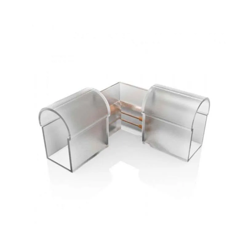 Conector l para led neon