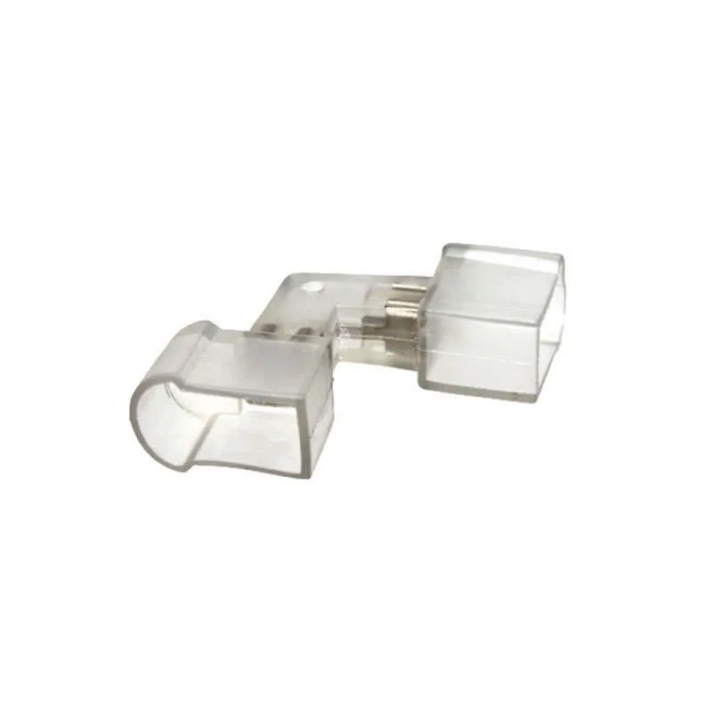 Conector exterior l para led neon