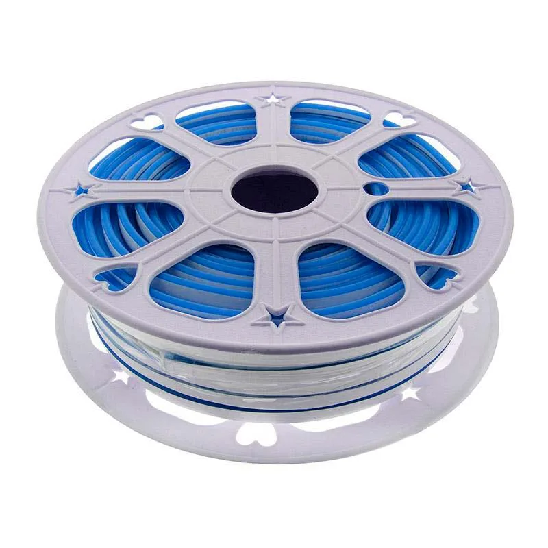 Led neon silicona monocolor dc12v 120led/m 6x12mm 1 metro blanco frío