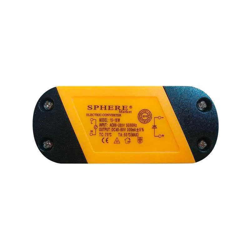 Led driver 45-60vdc/18w/300ma