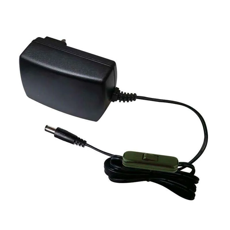 Adaptador de corriente dc12v/24w/2a con interruptor