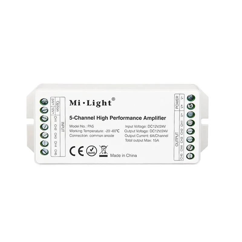 Amplificador 5 canales