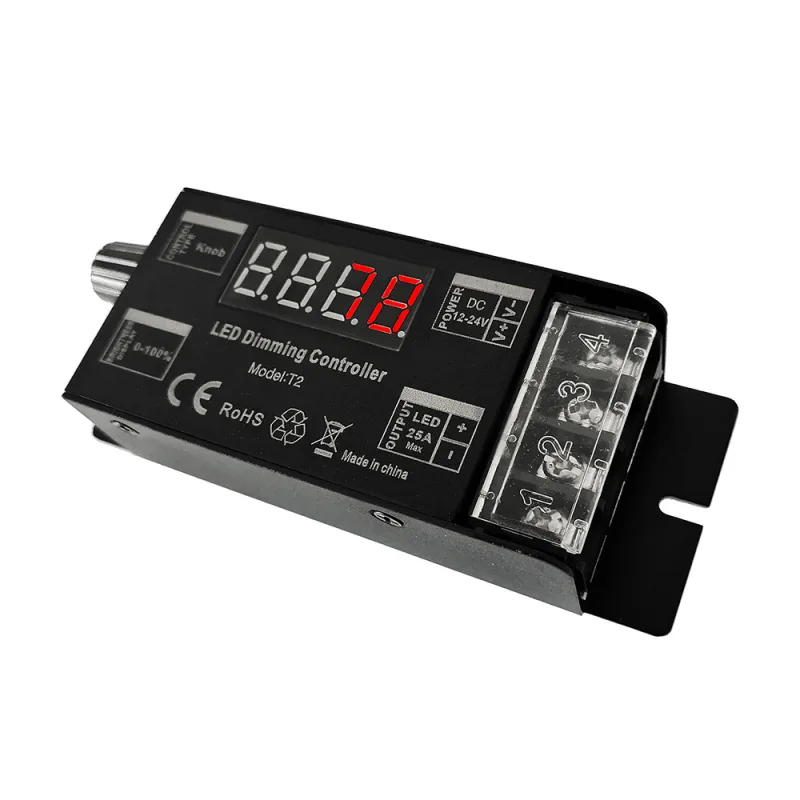 Controlador mono rf 25a con display