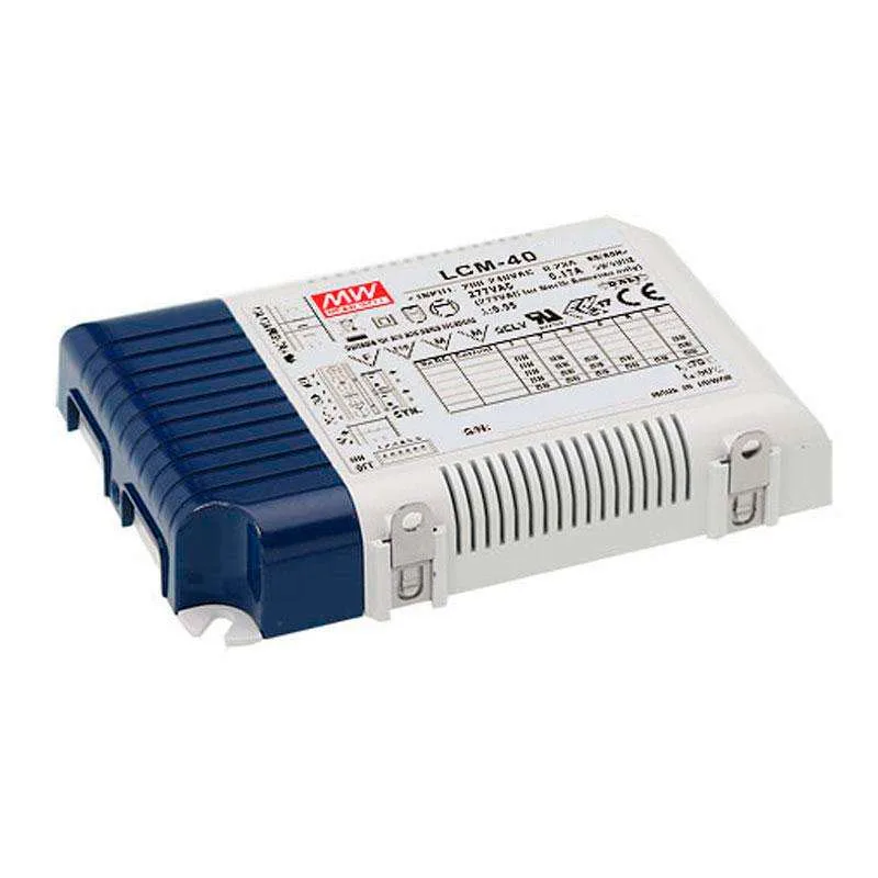 Led driver mean well ajustable lcm-40 0-10v pwm