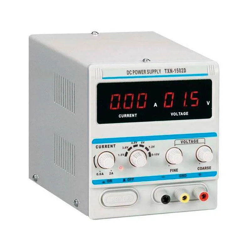 Fuente de alimentación dc15v/2a regulable