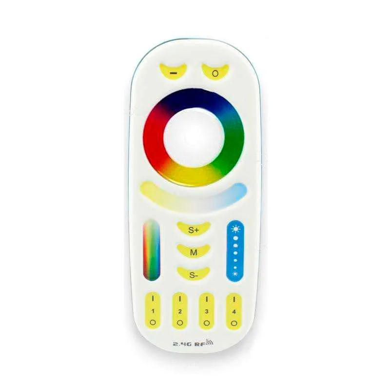 Mando rf rgb+cct 4 zonas