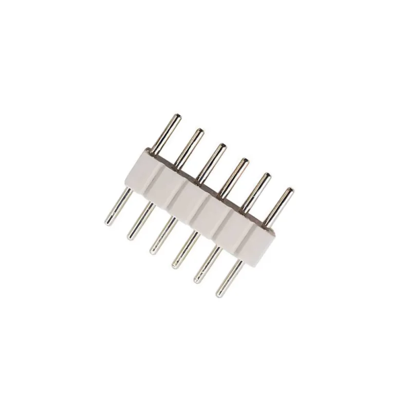 Conector macho / macho para tiras led rgb+cct (6 pin 14mm)