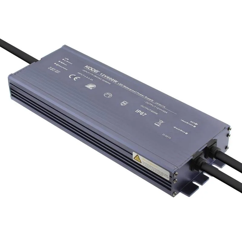 Fuente de alimentación ip67 dc12v/600w50a