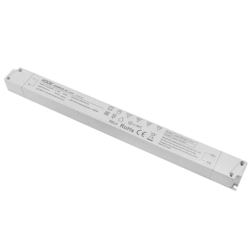 Fuente de alimentación ultra slim cc/dc24v/200w/83a