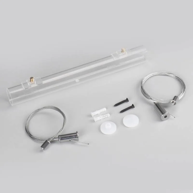 Kit accesorios neon ⦰24mm instalación horizontal suspendido