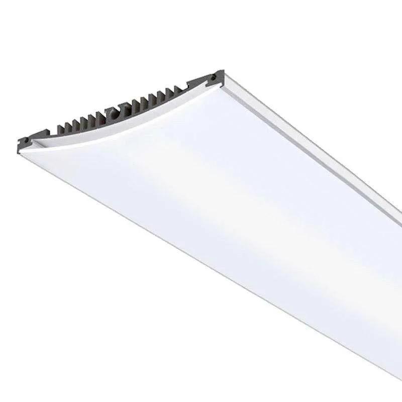 Kit - perfil aluminio multibig para tiras led 1 metro