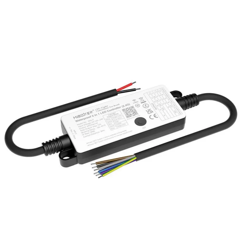 Controlador 5 en 1 2.4g dc12-24v 12a ip66