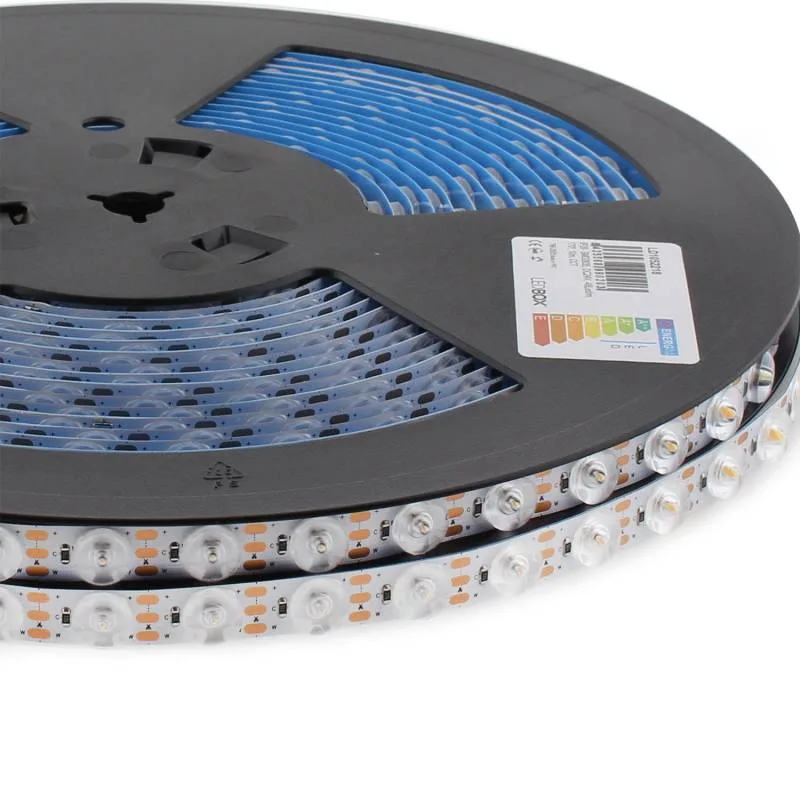 Tira led dc24v óptica 170º lightbox 10 metros 150w ip20 2cm corte cct 3000-4000-6000k