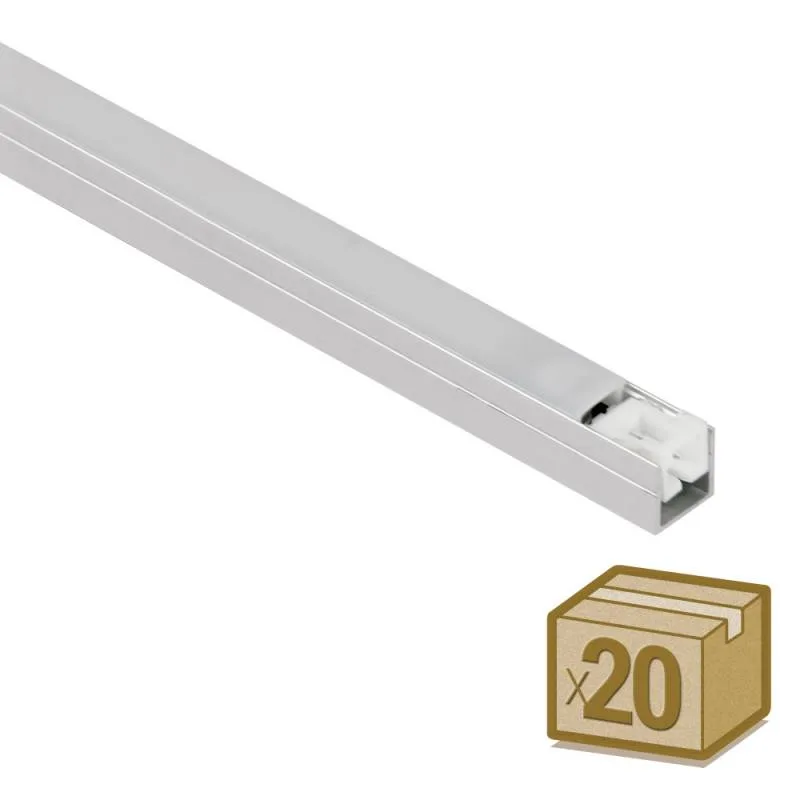 20x barras led 24v 7w cct 1m plc stair cct 3000-4000-6000k